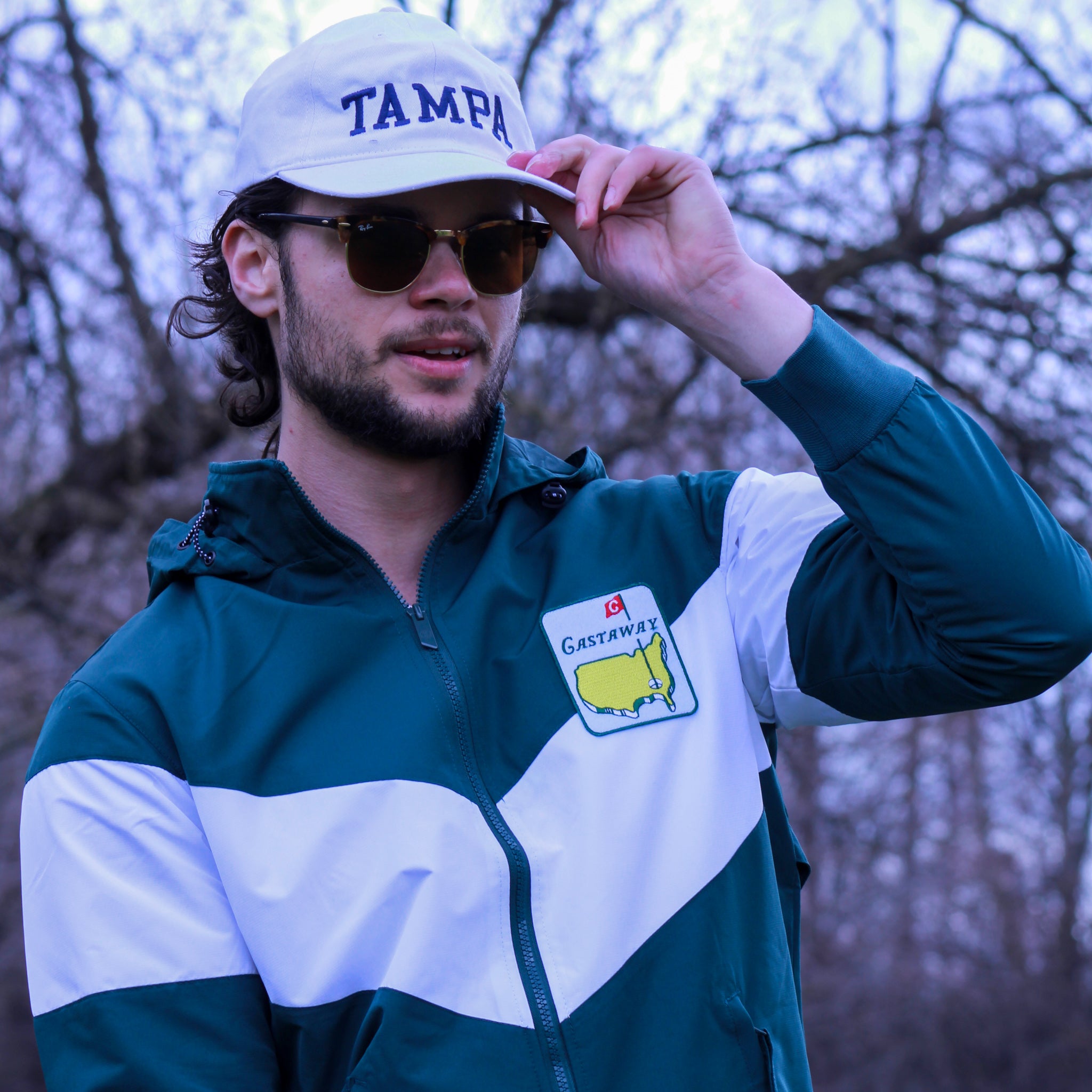 Forest Green Knight Golf Jacket